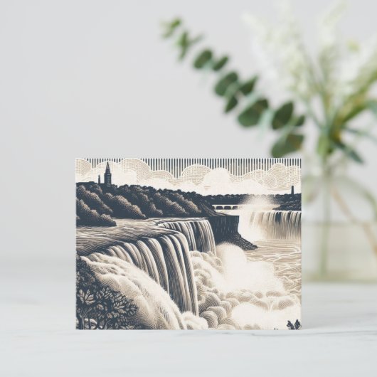  Canada Post Kaart Niagara Herfsten (Staand voorkant)