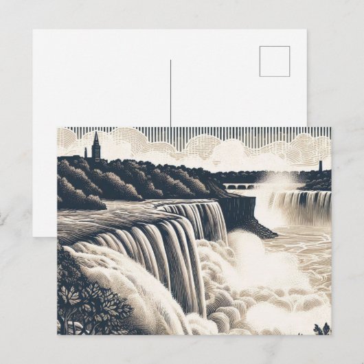  Canada Post Kaart Niagara Herfsten (Voorkant / Achterkant)