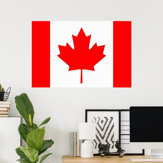 Canada Poster (Thuiskantoor)