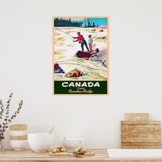 CANADA POSTER (Keuken)