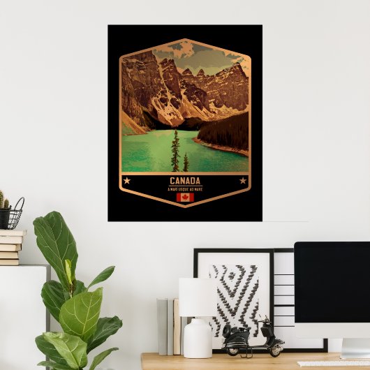 Canada Poster (Thuiskantoor)