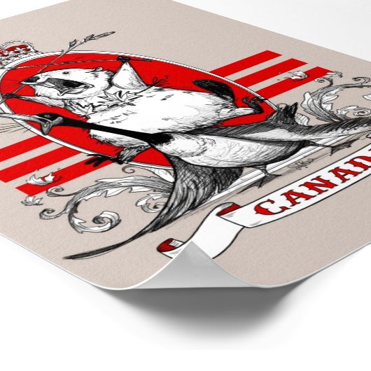 Canada! Poster (Hoek)