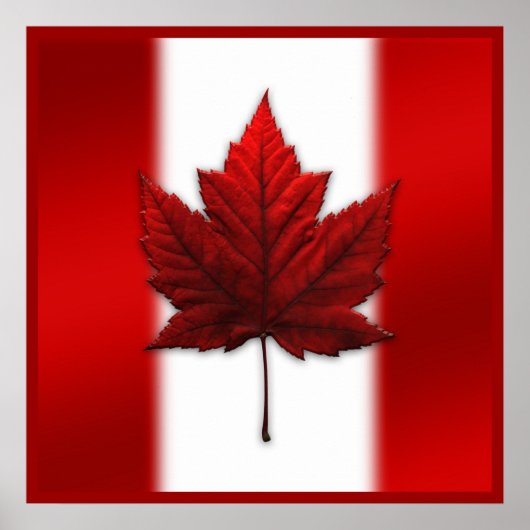 Canada Poster Canada Flag Souvenir Prints & Gifts (Voorkant)