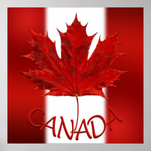 Canada Poster Canada Flag Souvenir Prints & Gifts