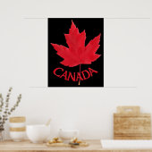 Canada Poster Canada Maple Leaf Souvenir Print (Keuken)