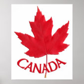 Canada Poster Canada Maple Leaf Souvenir Print (Voorkant)