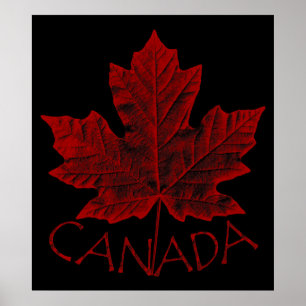Canada Poster Canada Maple Leaf Souvenir Print