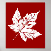 Canada Poster Canada Maple Leaf Souvenir Print (Voorkant)