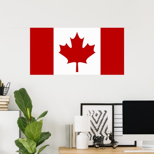 Canada-Poster Poster (Thuiskantoor)