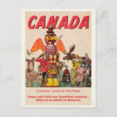  Canada Poster reistoerisme Briefkaart (Voorkant)