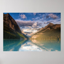 Canada - poster van het Louise-meer