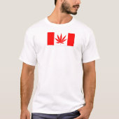Canada Pot Leaf - Route420 T-shirt (Voorkant)