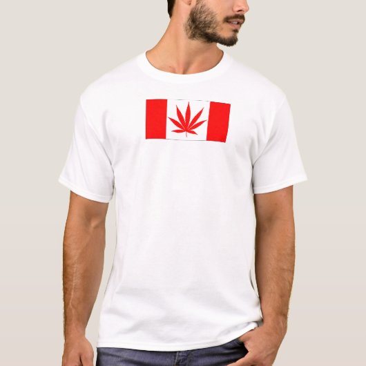 Canada Pot Leaf - Route420 T-shirt (Voorkant)