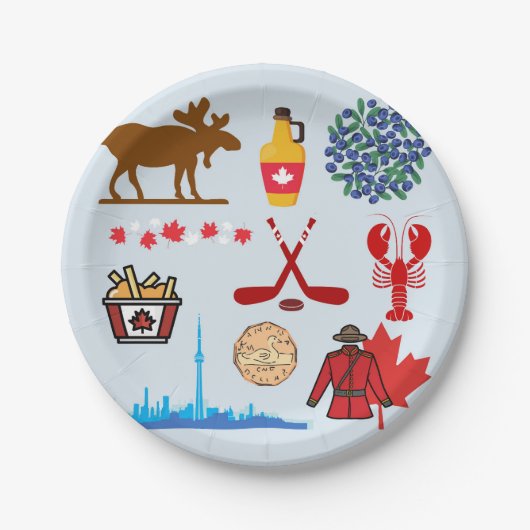 Canada Pret Papieren Bordje (Voorkant)