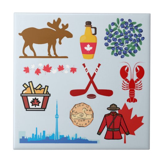 Canada Pret Tegeltje (Voorkant)