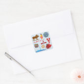 Canada Pret Vierkante Sticker (Envelop)