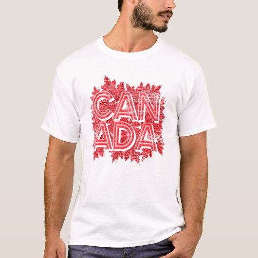 Canada Pride Country Canada T-shirt (Voorkant)