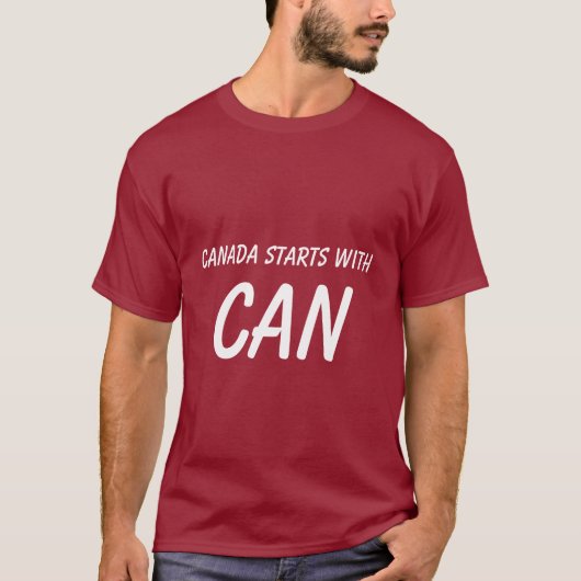 Canada pride shirt (Voorkant)