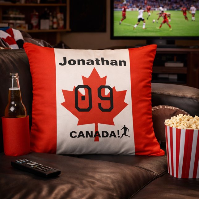 Canada Pride Thuisveld Decoratie Kussen (Creator heeft geüpload)