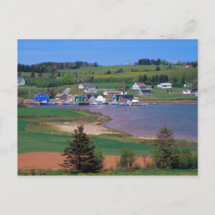 Canada, Prince Edward Island. Boats zijn Briefkaart