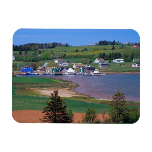 Canada, Prince Edward Island. Boats zijn Magneet (Horizontaal)