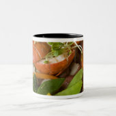 Canada, Prince Edward Island Tweekleurige Koffiemok (Center)