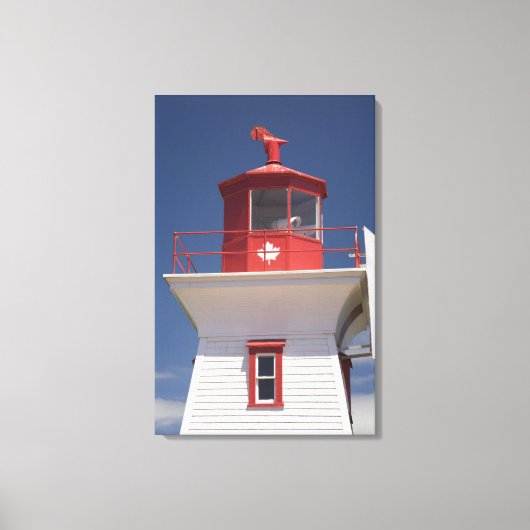 Canada, Prince Edward Island, Victoria. Canvas Afdruk (Voorkant)