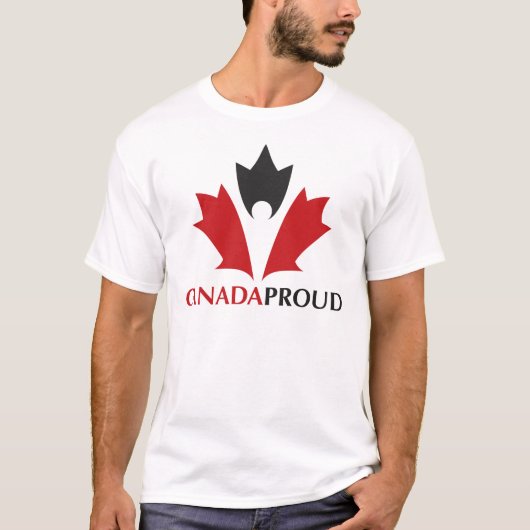 Canada Proud. T-shirt (Voorkant)