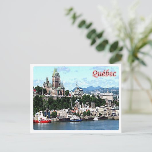Canada - Quebec - City - Briefkaart (Staand voorkant)