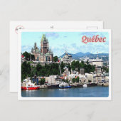 Canada - Quebec - City - Briefkaart (Voorkant / Achterkant)