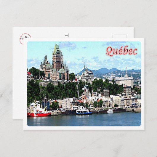 Canada - Quebec - City - Briefkaart (Voorkant / Achterkant)