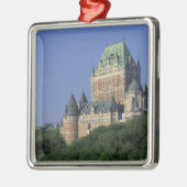 Canada, Quebec City.  Chateau Frontenac. Metalen Ornament (Links)