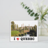 Canada - Quebec - I Love - Briefkaart (Staand voorkant)