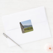 Canada, Quebec, L'isle-aux-Coudres, Vierkante Sticker (Envelop)