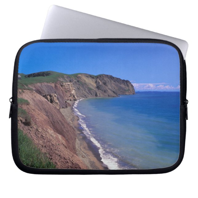 Canada, Quebec, Magdalen-eilanden, Cap Alright 2 Laptop Sleeve (Voorkant)