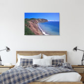 Canada, Quebec, Magdalen Islands, Cap Alright 2 Canvas Afdruk (Insitu (Slaapkamer))