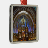 Canada, Quebec, Montreal. Binnenzijde van Notre 2 Metalen Ornament (Rechts)