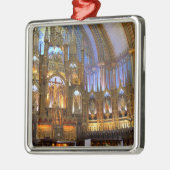 Canada, Quebec, Montreal. Binnenzijde van Notre Metalen Ornament (Links)