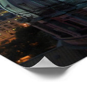 Canada, Quebec, Montreal. in het centrum van Montr Poster (Hoek)