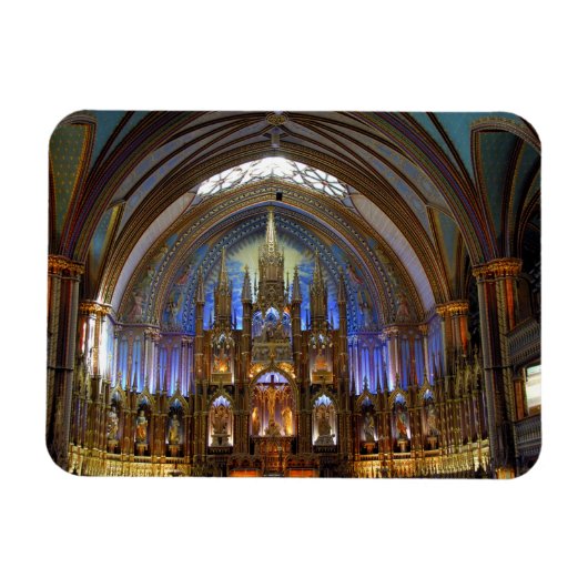Canada, Quebec, Montreal. Interieur van Notre 2 Magneet (Horizontaal)