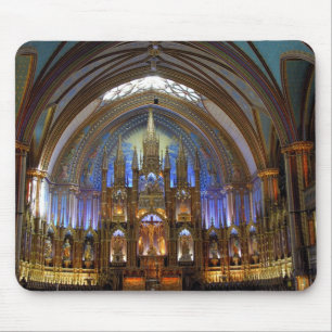 Canada, Quebec, Montreal. Interieur van Notre 2 Muismat