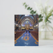 Canada, Quebec, Montreal. Interieur van Notre 3 Briefkaart (Staand voorkant)