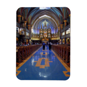 Canada, Quebec, Montreal. Interieur van Notre 3 Magneet