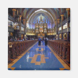Canada, Quebec, Montreal. Interieur van Notre 3 Magneet