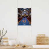 Canada, Quebec, Montreal. Interieur van Notre 3 Poster (Keuken)
