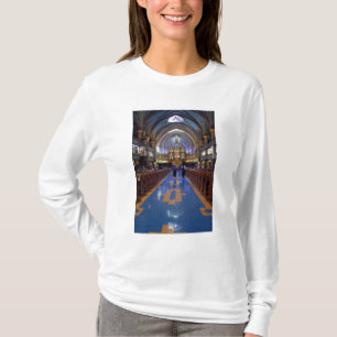 Canada, Quebec, Montreal. Interieur van Notre 3 T-shirt