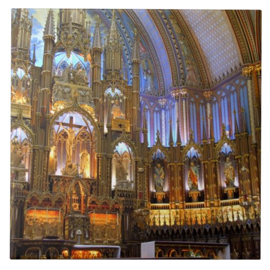 Canada, Quebec, Montreal. Interieur van Notre Tegeltje (Voorkant)