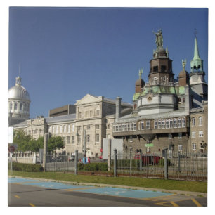 Canada, Quebec, Montreal. Old Montreal Tegeltje