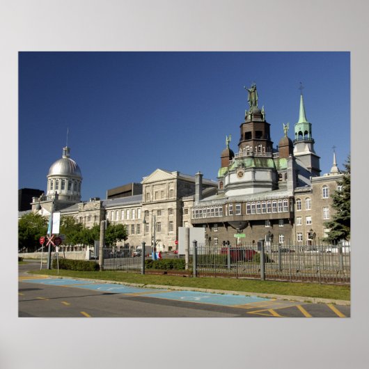 Canada, Quebec, Montreal. Oud Montreal Poster (Voorkant)