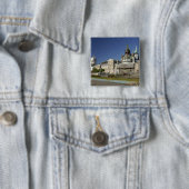 Canada, Quebec, Montreal. Oud Montreal Vierkante Button 5,1 Cm (In situ)